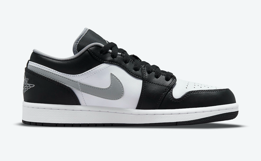 Jordan 1 Low Black White Grey