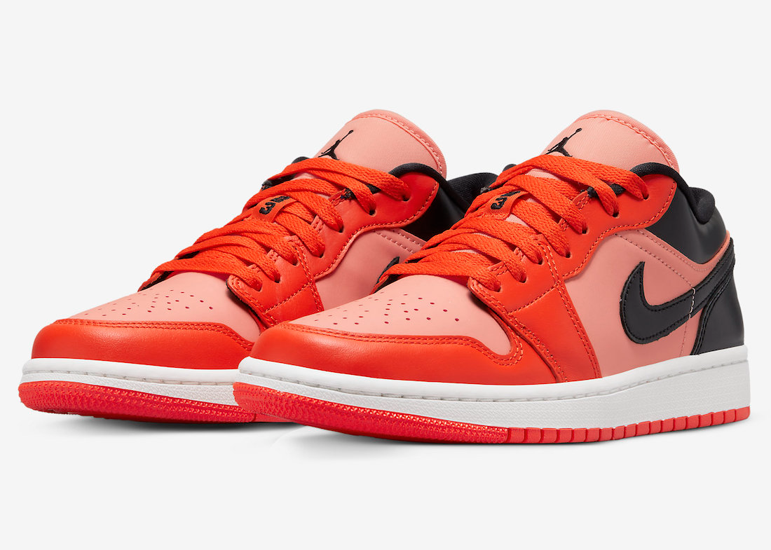 Jordan 1 Low Orange Black (W)