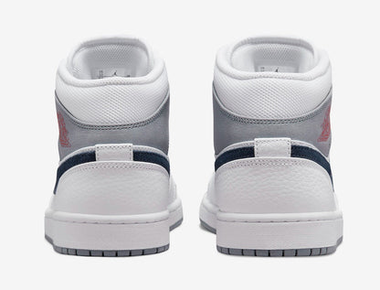 Jordan 1 Mid Paris White