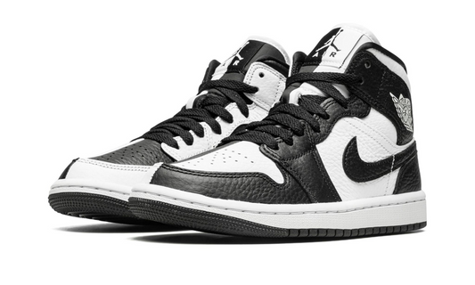 Wmns Air Jordan 1 Mid Se "Split Black White"